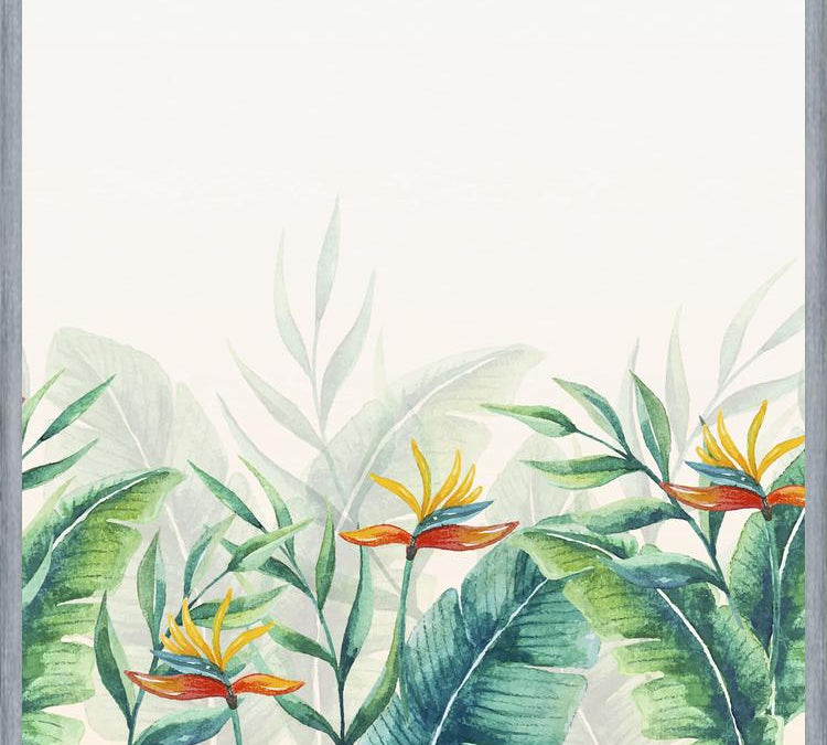 Cuadro Fondo floral