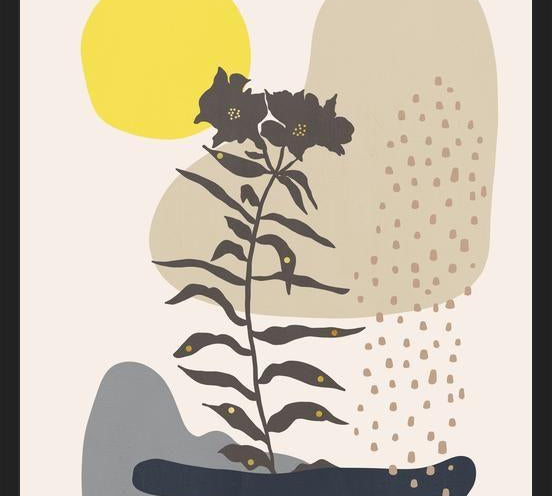 Cuadro Organic shapes 2