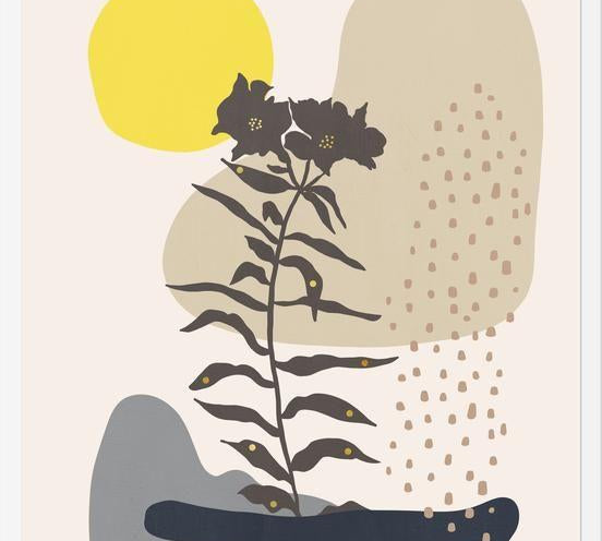Cuadro Organic shapes 2