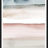 Cuadro Watercolor brush strokes 3