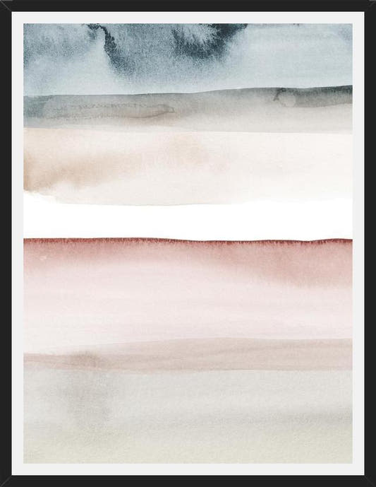 Cuadro Watercolor brush strokes 3