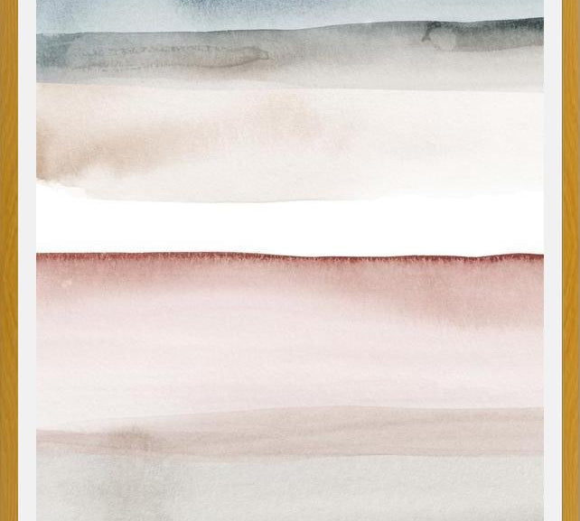 Cuadro Watercolor brush strokes 3