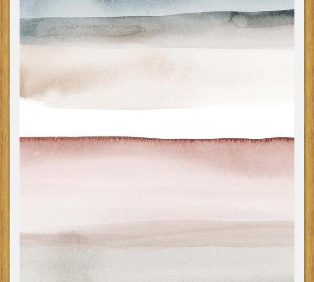 Cuadro Watercolor brush strokes 3