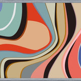 Cuadro Colorful Abstract Waves 4