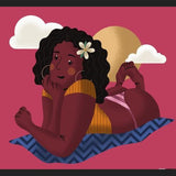 Cuadro Mujer en la Playa 2