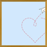 Cuadro Loving paper plane