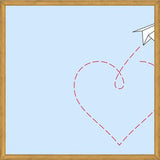 Cuadro Loving paper plane