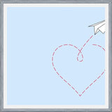 Cuadro Loving paper plane