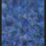Cuadro Triangulos Modernos - Azul