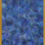 Cuadro Triangulos Modernos - Azul
