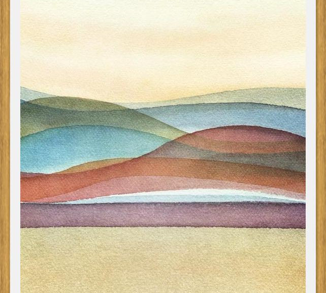 Cuadro Trippy Landscape 2