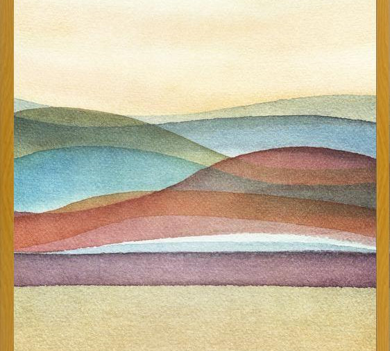 Cuadro Trippy Landscape 2