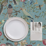 Mantel de Hule Botanique bleu