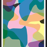 Cuadro Abstract Colorful Camouflage
