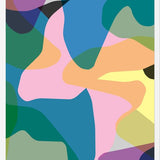 Cuadro Abstract Colorful Camouflage