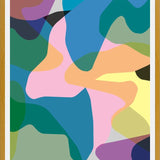 Cuadro Abstract Colorful Camouflage