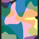 Cuadro Abstract Colorful Camouflage
