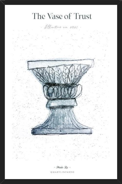 Cuadro The Vase of truth