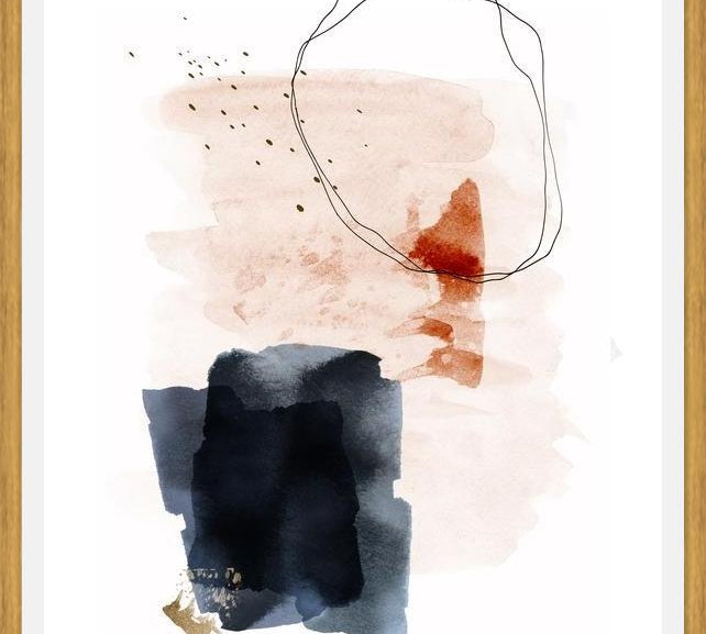 Cuadro Watercolor Shapes