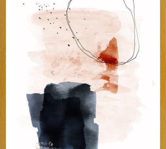 Cuadro Watercolor Shapes