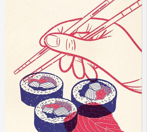 Cuadro Korean Kimbap