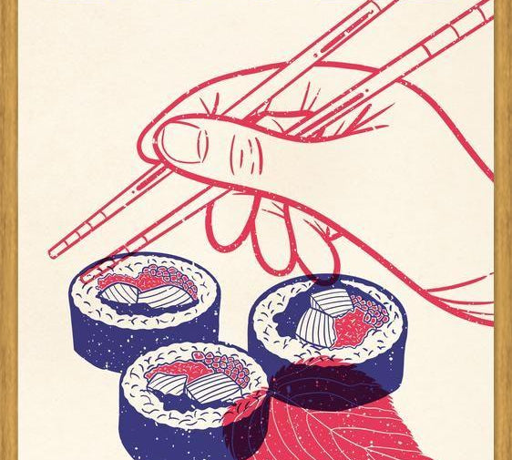 Cuadro Korean Kimbap