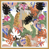 Cuadro Tropical Jungle Leopard 003