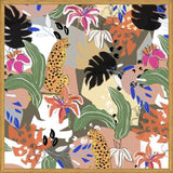 Cuadro Tropical Jungle Leopard 003