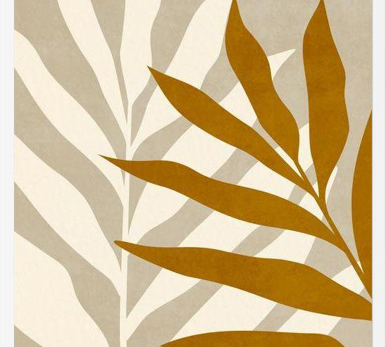 Cuadro  Minimal Leaves