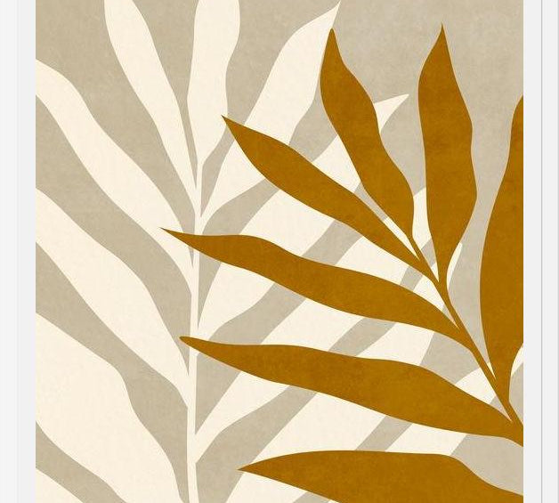 Cuadro  Minimal Leaves