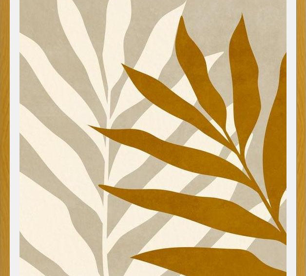 Cuadro  Minimal Leaves