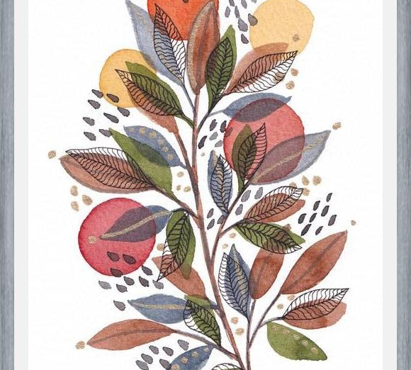 Cuadro Modern watercolor botanicals 3