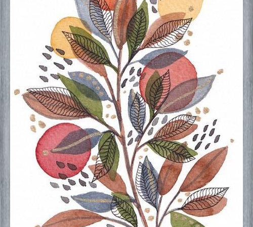 Cuadro Modern watercolor botanicals 3