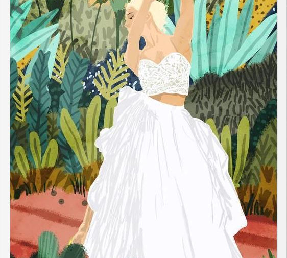 Cuadro Forest Bride