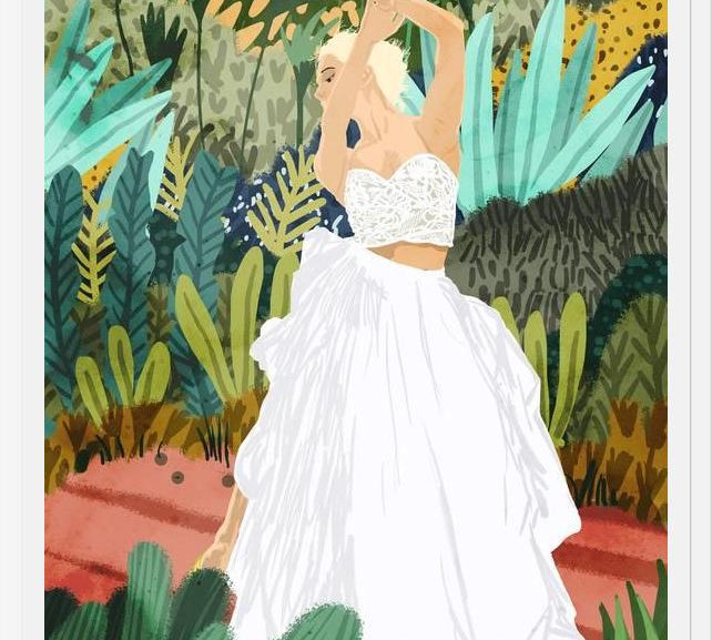 Cuadro Forest Bride