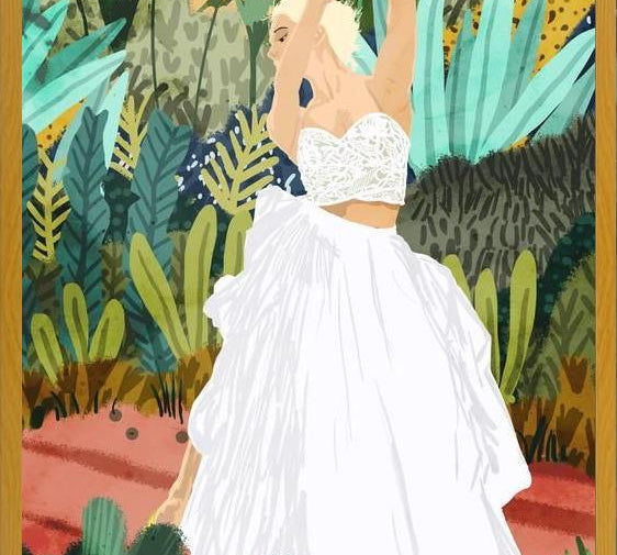 Cuadro Forest Bride