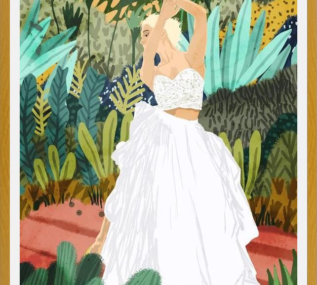 Cuadro Forest Bride
