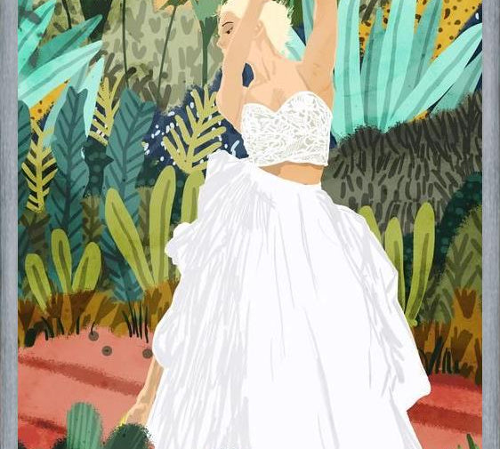 Cuadro Forest Bride