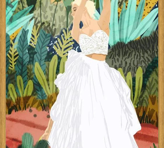 Cuadro Forest Bride
