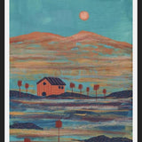 Cuadro Landscape Turquoise vibes