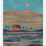 Cuadro Landscape Turquoise vibes