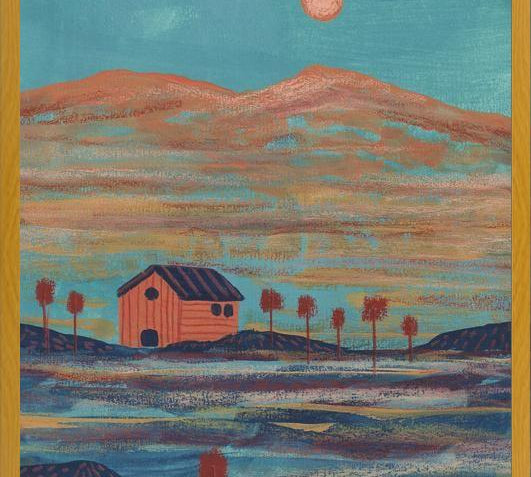 Cuadro Landscape Turquoise vibes