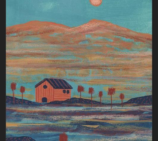 Cuadro Landscape Turquoise vibes
