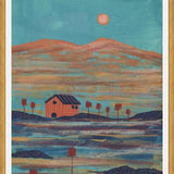 Cuadro Landscape Turquoise vibes