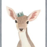 Cuadro Venado con corona verde