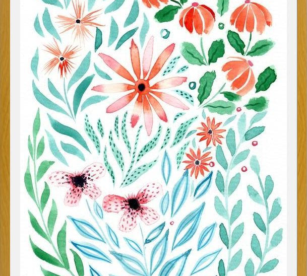 Cuadro Gerbera