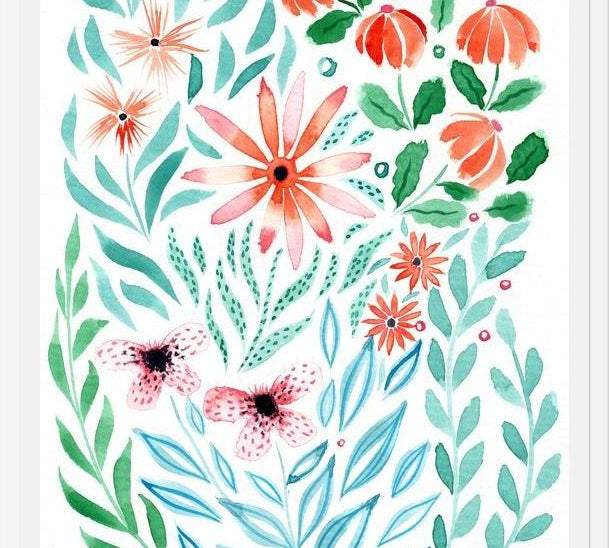Cuadro Gerbera