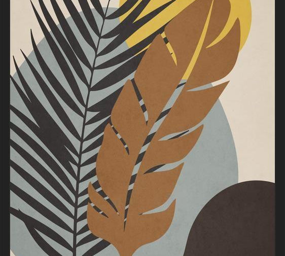 Cuadro Leaves Boho II