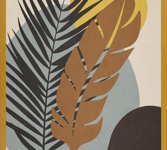 Cuadro Leaves Boho II