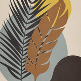 Canvas Leaves Boho II